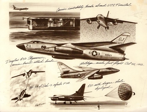 Douglas a3d skywarrior navy - douglas,