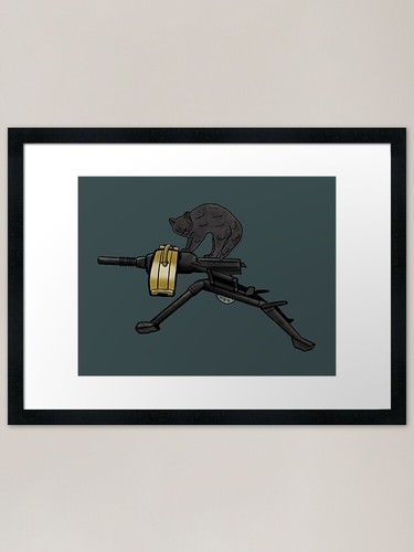 Kotik cat grenade launcher - cat, on