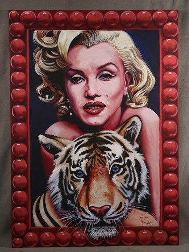 Marilyn monroe tiger - marilyn,