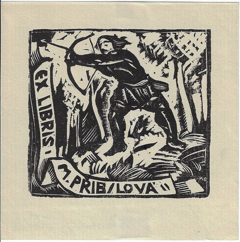 Pravoslav kotik exlibris für - pravoslav,